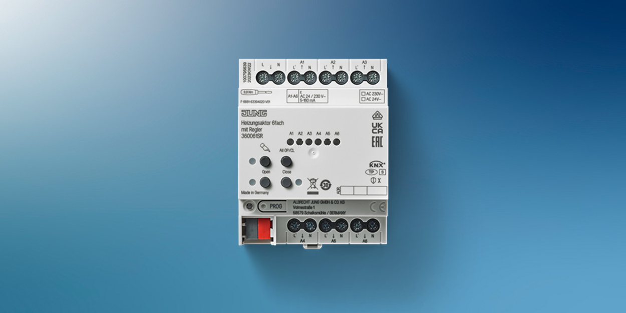 KNX Heizungsaktor 6-fach bei Elektro-Montagen-Wohlfahrt in Pößneck