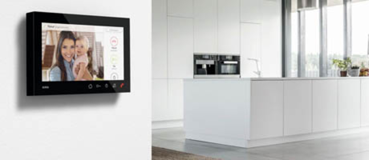 Gira Wohnungsstation bei Elektro-Montagen-Wohlfahrt in Pößneck
