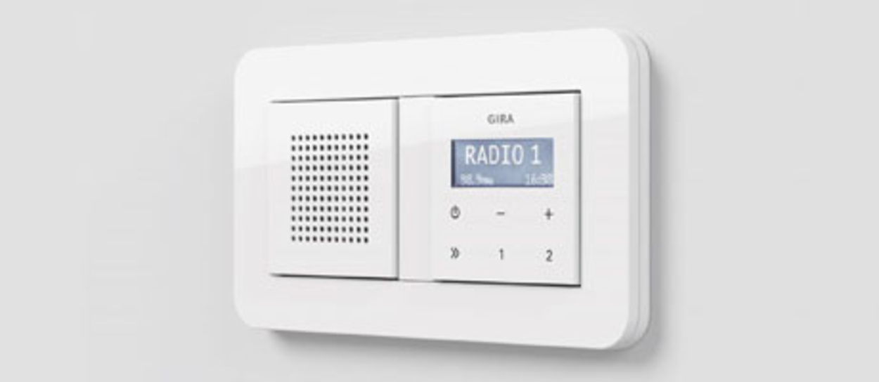 Gira Radio bei Elektro-Montagen-Wohlfahrt in Pößneck